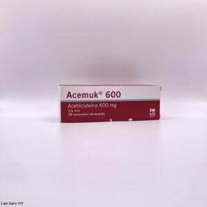 ACEMUK 600MG X 10 COMP EFERVESCENTES SIEGFRIED
