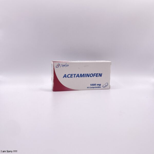 ACETAMINOFEN 1000MG X 10COMP SPEFAR