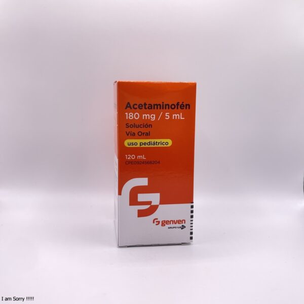 ACETAMINOFEN 180MG/5ML X 120ML GENVEN LABLETI