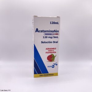 ACETAMINOFEN JBE 120/5ML X120ML MEDIGEN OFTALMI