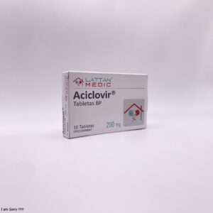 ACICLOVIR 1000MG AP X10 TAB LATTAN MEDIC