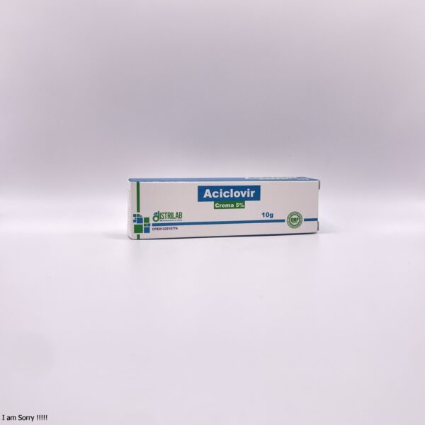 ACICLOVIR CR 5% X 10G DISTRILAB