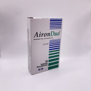 AIRON DUO 10/5MG X 10 TAB OFTALMI