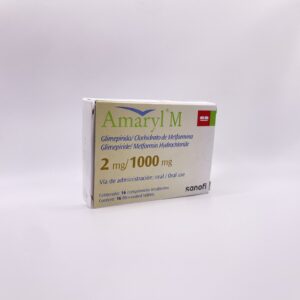 AMARYL M 2/1000X16COMPR SANOFI CALOX
