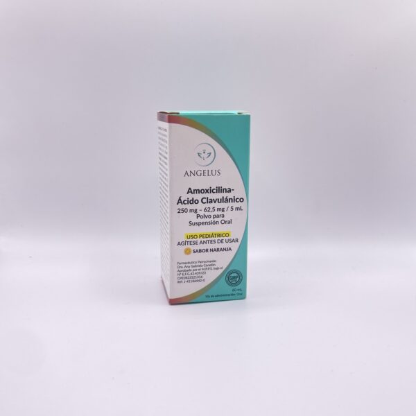 AMOX AC CLAVU SUSP 250MG 62 5MG 5MLX 60ML ANGELUS