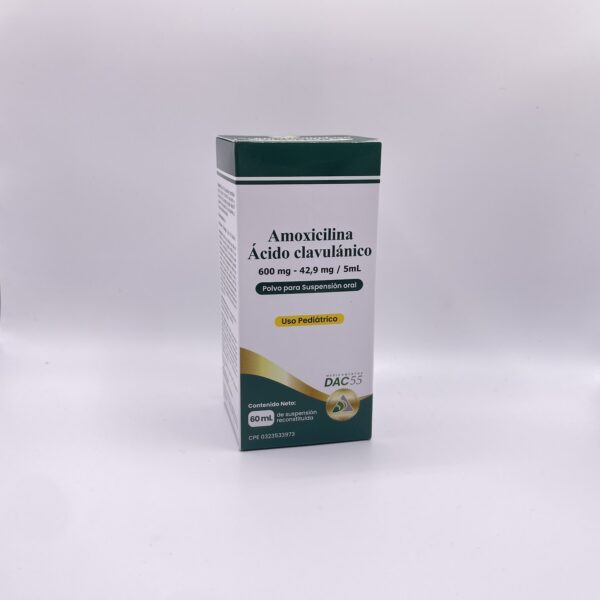 AMOX+AC.CLAV 600/42,9MGX60ML DAC55