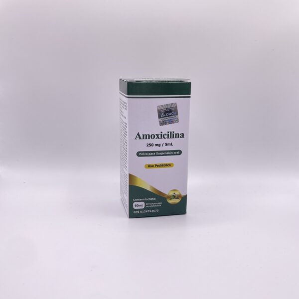 AMOXICILINA PVO 250/5 X60ML DAC55