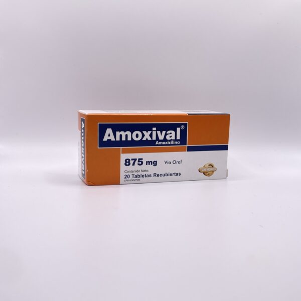 AMOXIVAL 875 MG X 20 TAB VALMORCA