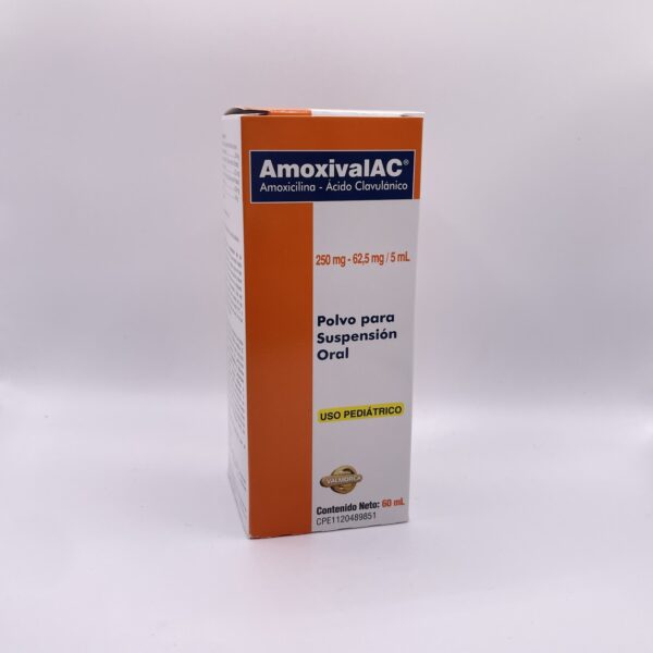 AMOXIVAL A.C 250/62,5 X 60ML VALMORCA