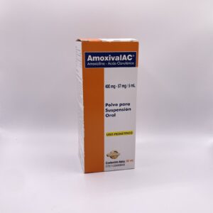 AMOXIVAL AC JBE 400 57MG 5ML X 60 ML VALMORCA