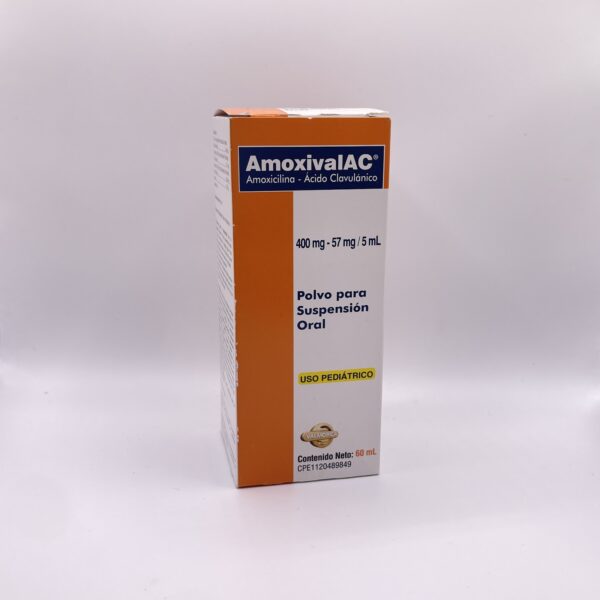 AMOXIVAL A C 400MG 57MG X 60 ML VALMORCA