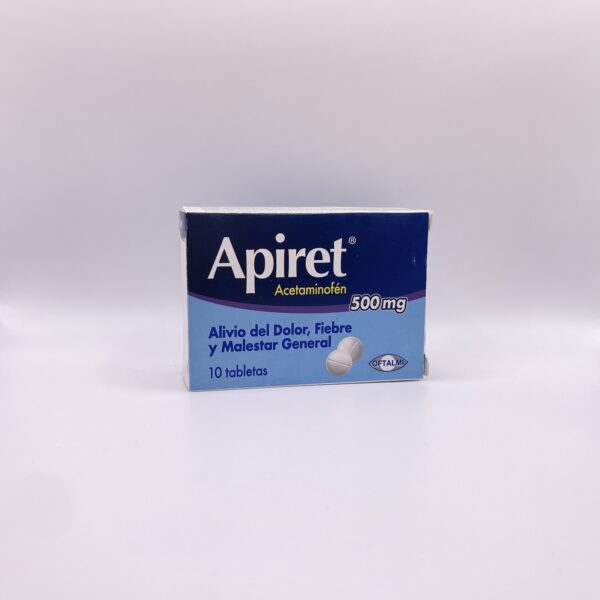 APIRET 500MG X 10TAB OFTALMI