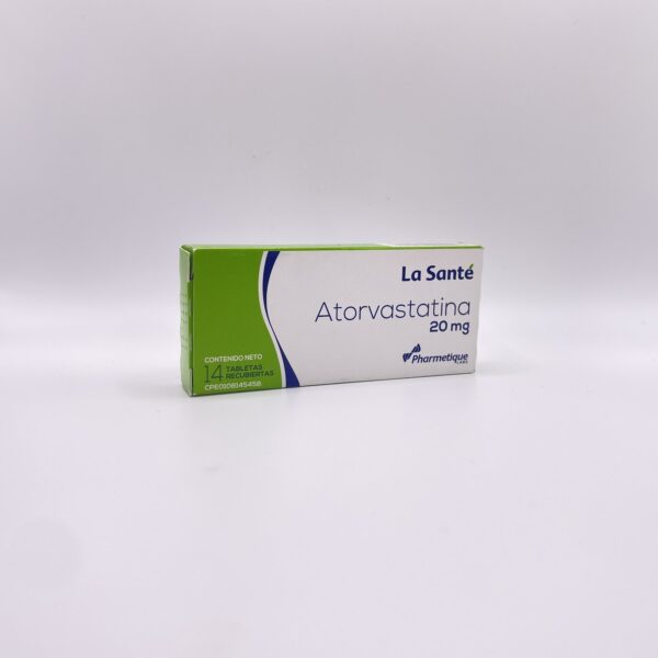ATORVASTATINA 20MG X 30TAB PHARMETIQUE