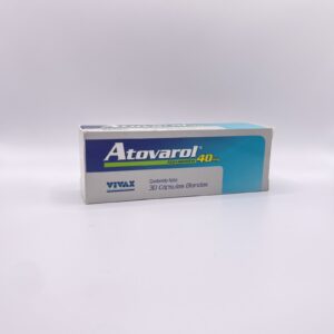 ATOVAROL 40 MG X 30 CAP VIVAX CALOX