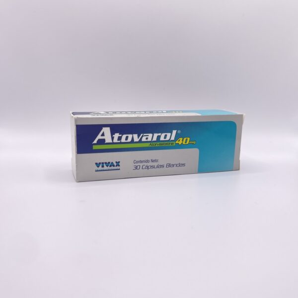 ATOVAROL 40 MG X 30 CAP VIVAX CALOX