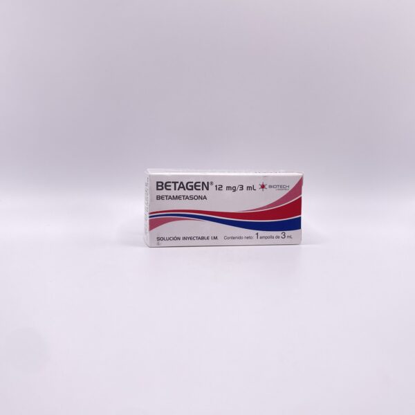 BETAGEN 12MG 3ML SOL INY AMP BIOTECH