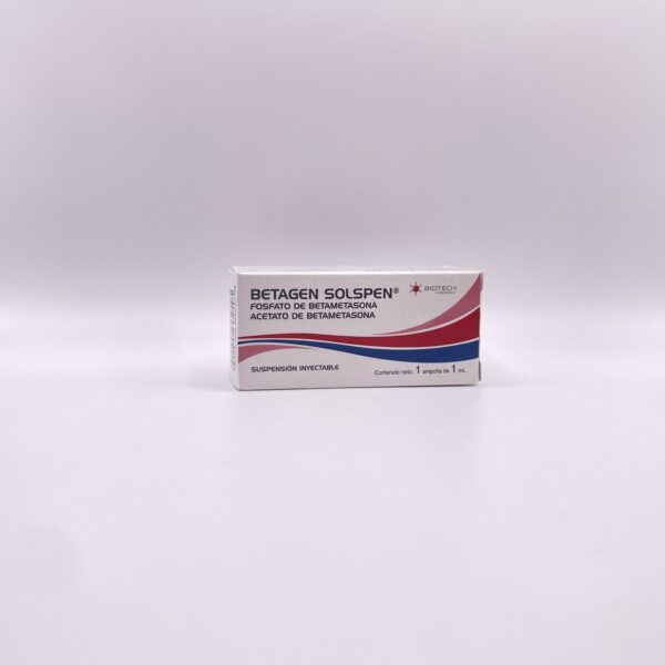 BETAGEN SOLSPEN AMPOLLA 4MG 3MG ML X 1 BIOTECH