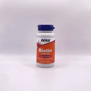 BIOTIN 5000MCG X 60CAP NOW