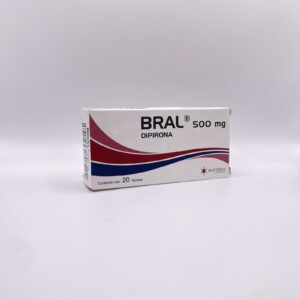 BRAL 500 MG X 20 TAB BIOTECH