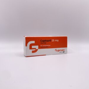 CAPTOPRIL 25 MG X 30 COMP GENVEN LABLETI
