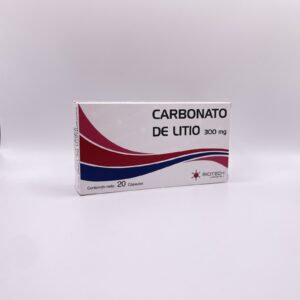 CARBONATO DE LITIO 300MG X 20CAP BIOTECH
