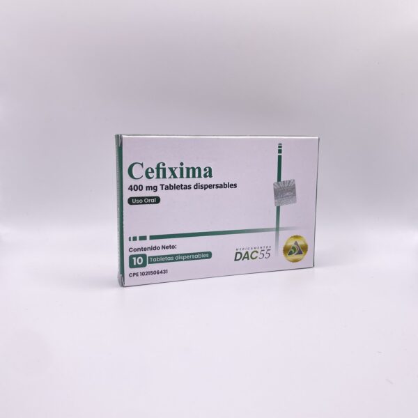 CEFIXIMA 400MG X 10TAB DAC55