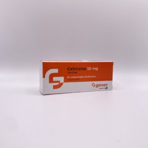 CETIRIZINA 10 MG X 10 COMP GENVEN LABLETI