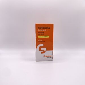 CETIRIZINA SOL PED X 60ML GENVEN LABLETI