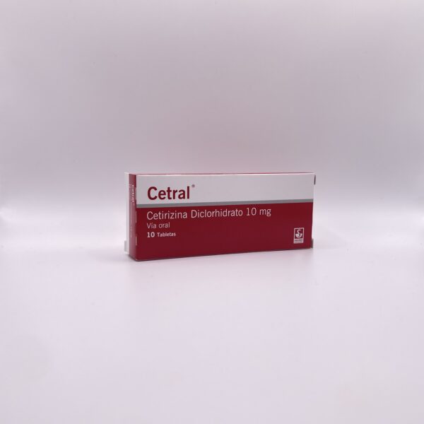 CETRAL 10 MG X 10 TAB SIEGFRIED