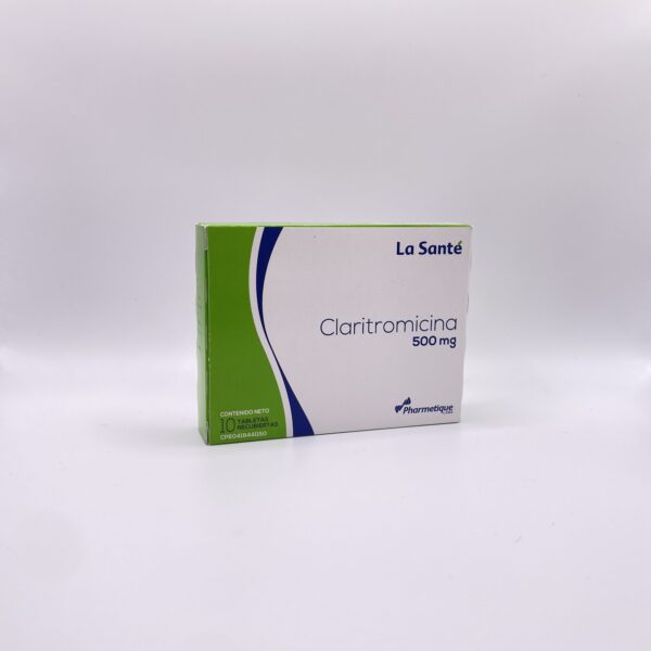 CLARITROMICINA 500MG X 10 TAB PHARMETIQUE