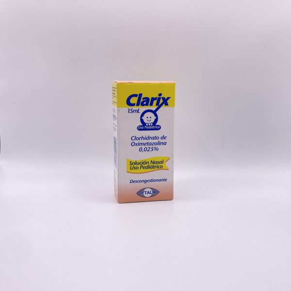 CLARIX PED SOL NASAL 0 025 15ML OFTALMI