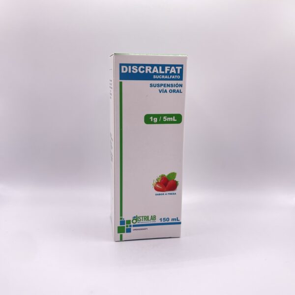 DISCRALFAT SUSP 1G/5MLX150 ML DISTRILAB