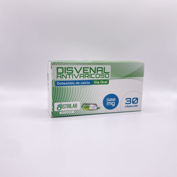 DISVENAL ANTIVARICOSO 500MG X 30CAP DISTRILAB