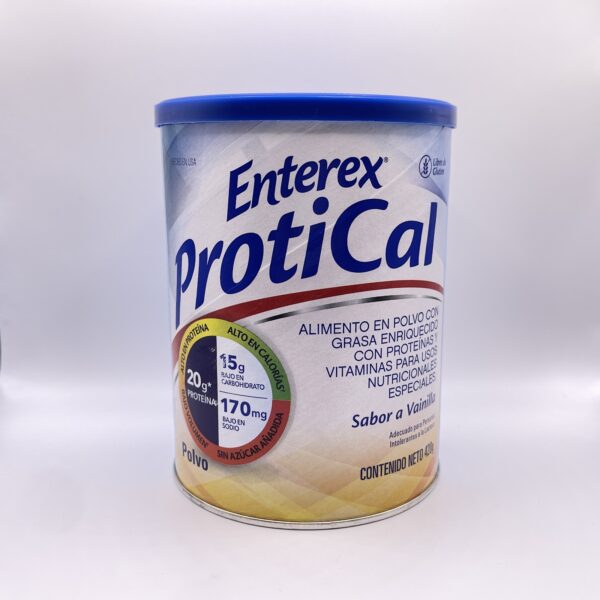 ENTEREX DIABETIC VAINILLA POLVO 400 GR MEGALABS