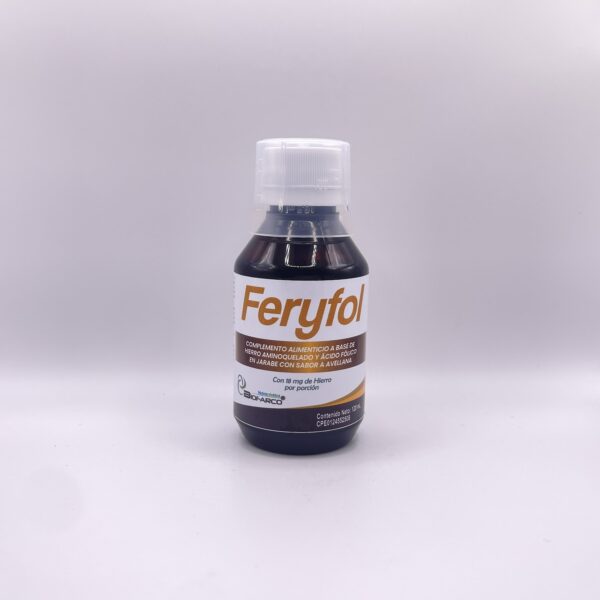 FERYFOL JBE 18MG 4MG X 120 ML BIOFARCO