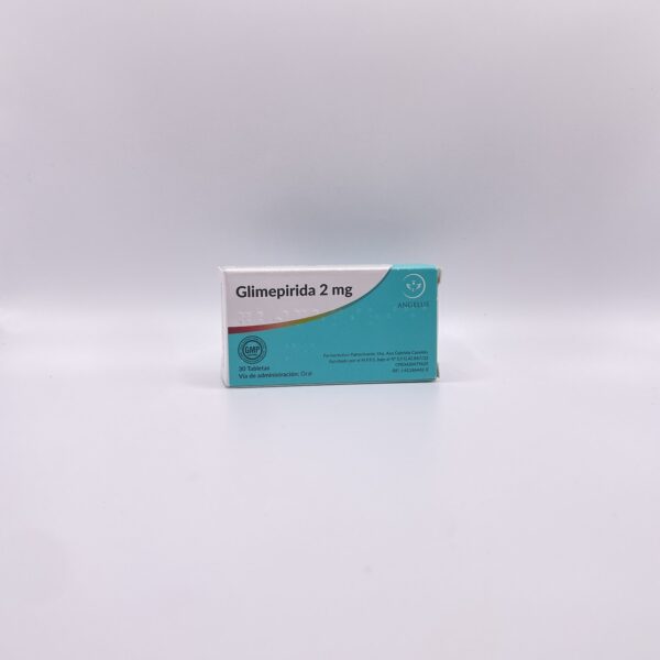 GLIMEPIRIDA 2MG X 30 TAB ANGELUS