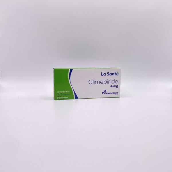 GLIMEPIRIDE 4 MG X 30 TAB PHARMETIQUE