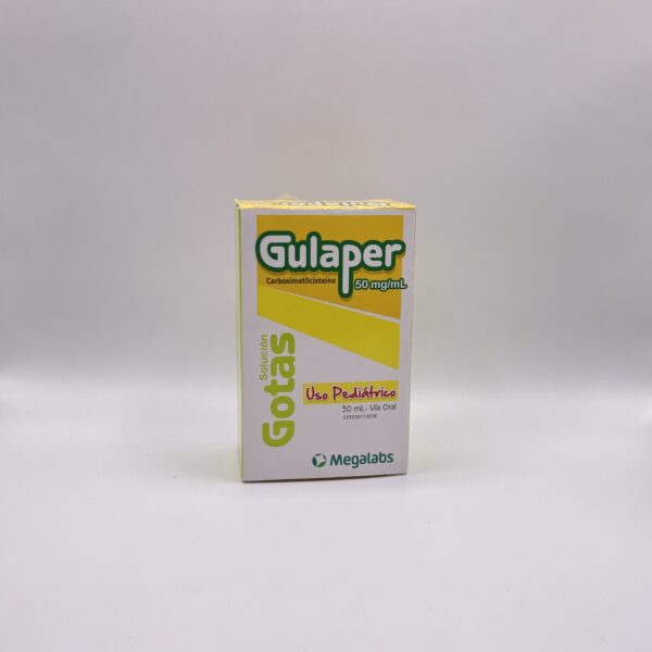 GULAPER GOTAS PED 50MG ML X 30CC MEGALABS