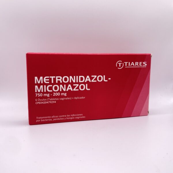 GYNOMET OVULOS VAGINALES 750MG 200MG X 7 LABLETI