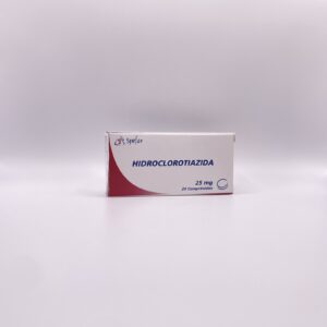 HIDROCLOROTIAZIDA 25MG X 20COMP SPEFAR