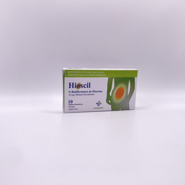 HIOSCINA 10MG X 10TAB FARMAMED