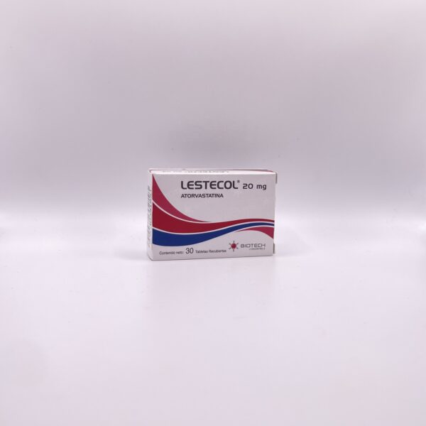 LESTECOL 20MG X 30TABR BIOTECH