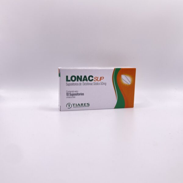 LONAC 50 SUPOSITORIO 50MG X 10SUP TIARES