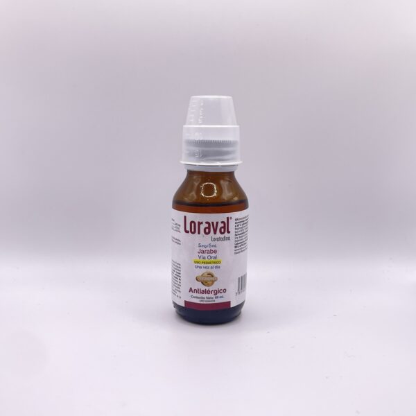 LORAVAL JBE 5MG 5ML X 60 ML VALMORCA