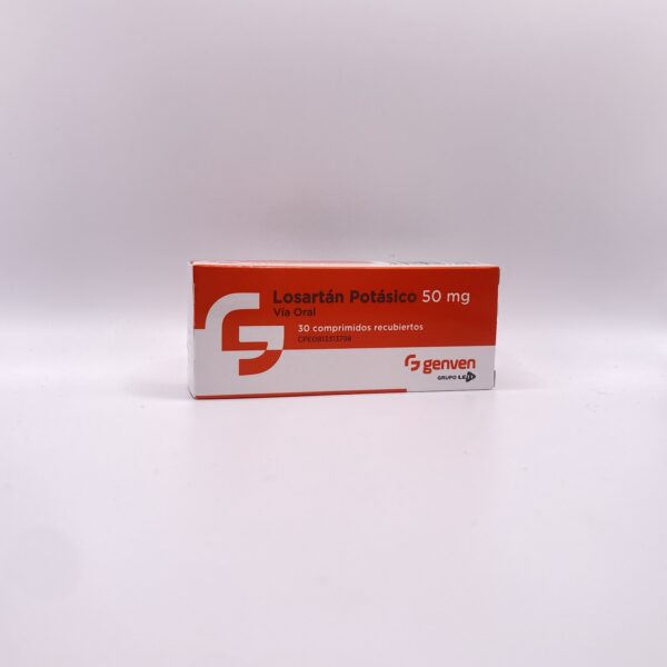 LOSARTAN POTASICO 50 MG X 30 COMP GENVEN LABLETI
