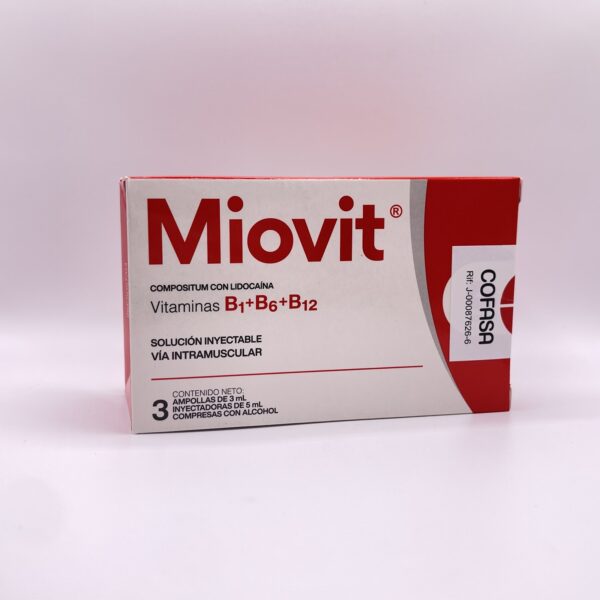 MIOVIT KIT AMPOLLA X 3 I M COFASA