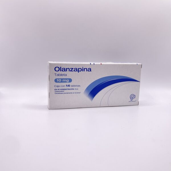 OLANZAPINA 10MG X 14TAB PSICOFARMA CCM