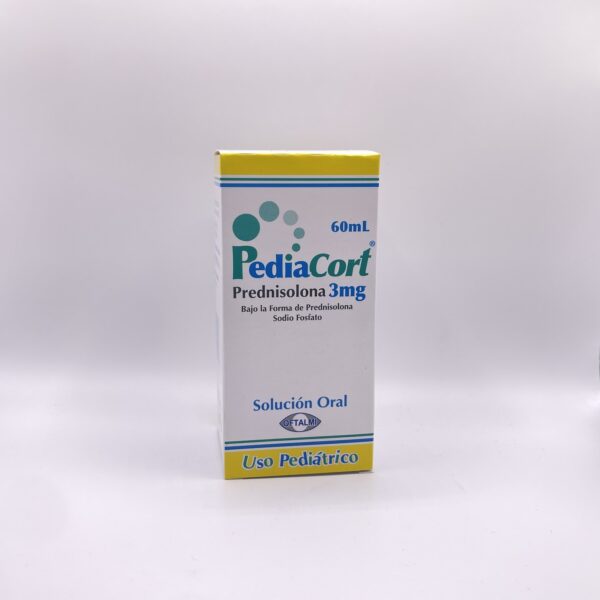 PEDIACORT PED. SOL ORAL 3MG X 60ML. OFTALMI
