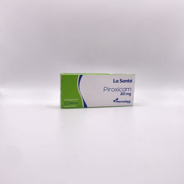 PIROXICAM 20 MG X 10 CAP PHARMETIQUE
