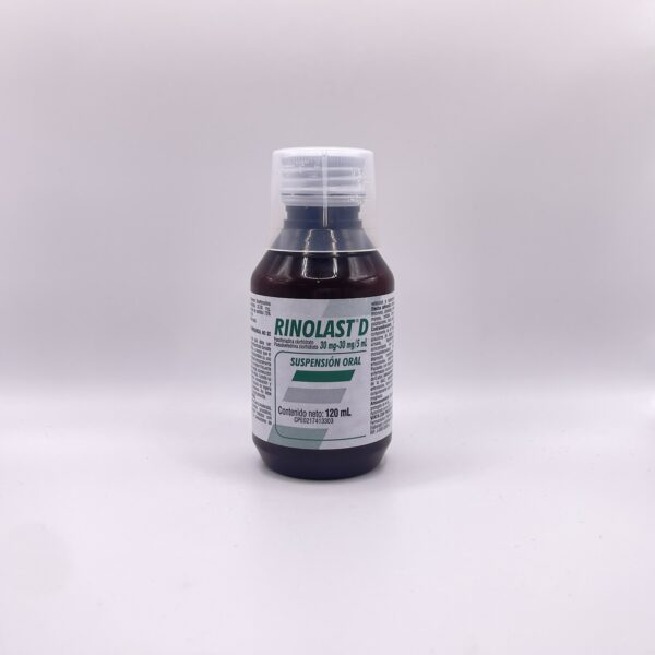 RINOLAST D SUSP ORAL 30MG 30MG 5ML X 120 ML LABFARMA